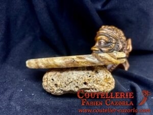 Couteau Corse traditionnel de berger Curnicciolu Fabianu  03102551 – Image 4