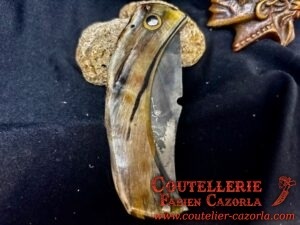 Couteau Corse traditionnel de berger Curnicciolu Fabianu 03102552 – Image 6