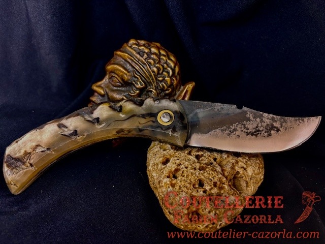 Couteau Corse traditionnel de berger Curnicciolu Fabianu 12122513S – Image 3