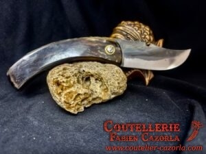 Couteau Corse traditionnel de berger Curnicciolu Fabianu 03102550 – Image 3