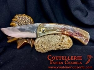 Couteau Corse traditionnel de berger Curnicciolu Fabianu 03102547 – Image 2