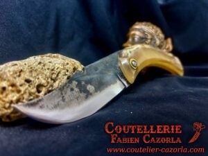 Couteau Corse traditionnel de berger Curnicciolu Fabianu  03102549