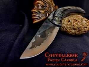 Couteau Corse traditionnel de berger Curnicciolu Fabianu 12122514S