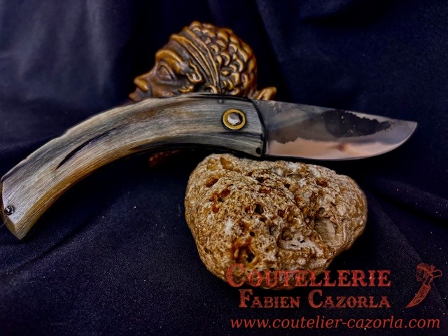 Couteau Corse traditionnel de berger Curnicciolu Fabianu 12122514S – Image 3