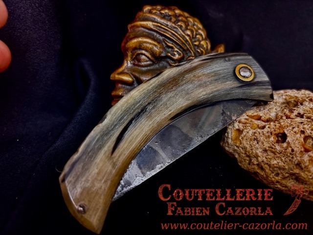 Couteau Corse traditionnel de berger Curnicciolu Fabianu 12122514S – Image 5