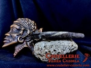 Couteau Corse traditionnel de berger Modèle Fabianu de poche 07072507 – Image 4