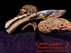 Couteau Corse traditionnel de berger Modèle Fabianu de poche 07072511 – Image 3