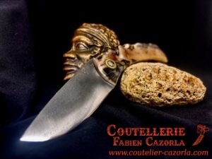 Couteau Corse traditionnel de berger Modèle Fabianu de poche 22072502