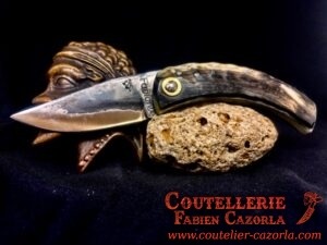 Couteau Corse traditionnel de berger Modèle Fabianu de poche 16082503 – Image 2