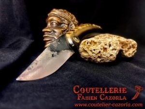 Couteau Corse traditionnel de berger Modèle Fabianu de poche 16082504