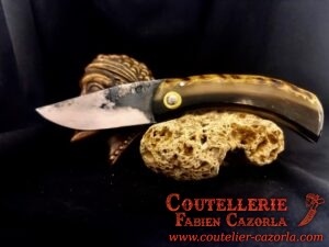 Couteau Corse traditionnel de berger Modèle Fabianu de poche 16082504 – Image 2