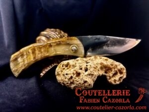 Couteau Corse traditionnel de berger Modèle Fabianu de poche 16082504 – Image 3