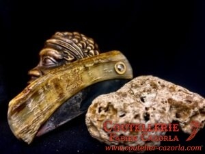 Couteau Corse traditionnel de berger Modèle Fabianu de poche 16082504 – Image 6