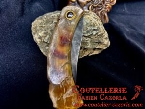 Couteau Corse traditionnel de berger Modèle Fabianu de poche 03102502 – Image 6