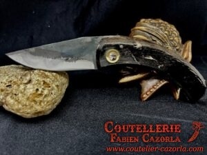 Couteau Corse traditionnel de berger Modèle Fabianu de poche 22052506 – Image 2