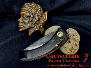Couteau Corse traditionnel de berger Modèle Fabianu de poche 22052506 – Image 5