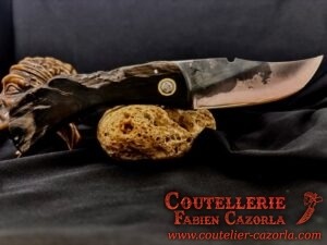 Couteau Corse traditionnel de berger Curnicciolu Fabianu 09042501 – Image 3