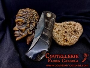 Couteau Corse traditionnel de berger Curnicciolu Fabianu 09042501 – Image 6