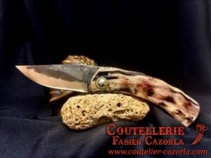 Couteau Corse traditionnel de berger Modèle Fabianu de poche 21072507 – Image 3