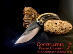 Couteau Corse traditionnel de berger Modèle Fabianu de poche 16082502