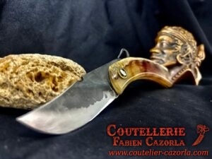 Couteau Corse Modèle Fabianu  PIEMONTAIS de poche 06102504