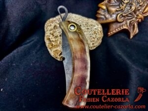 Couteau Corse Modèle Fabianu  PIEMONTAIS de poche 06102504 – Image 5