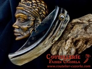 Couteau Corse traditionnel de berger Curnicciolu Fabianu 10092503 – Image 6