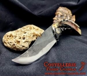 Couteau Corse traditionnel de berger Curnicciolu Fabianu 05062503
