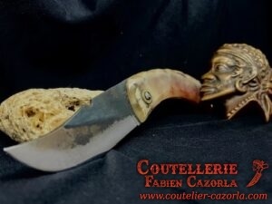 Couteau Corse traditionnel de berger Curnicciolu Fabianu 03052501