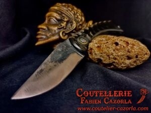 Couteau Corse traditionnel de berger Modèle Fabianu de poche 12122520S