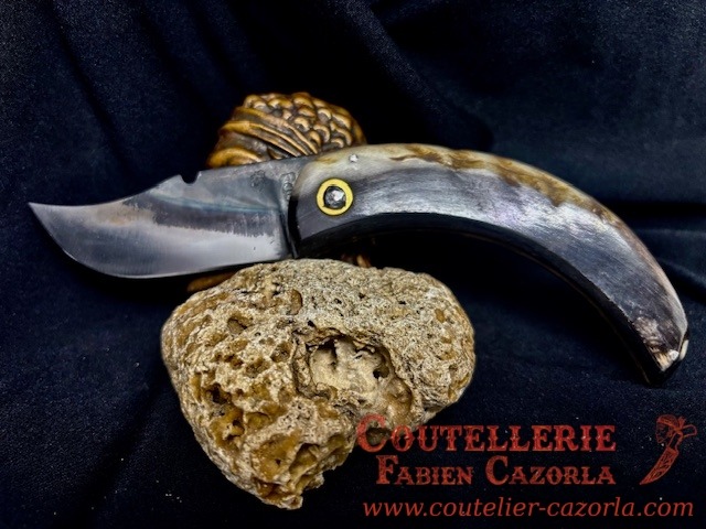 Couteau Corse traditionnel de berger Curnicciolu Fabianu 09102537 – Image 3