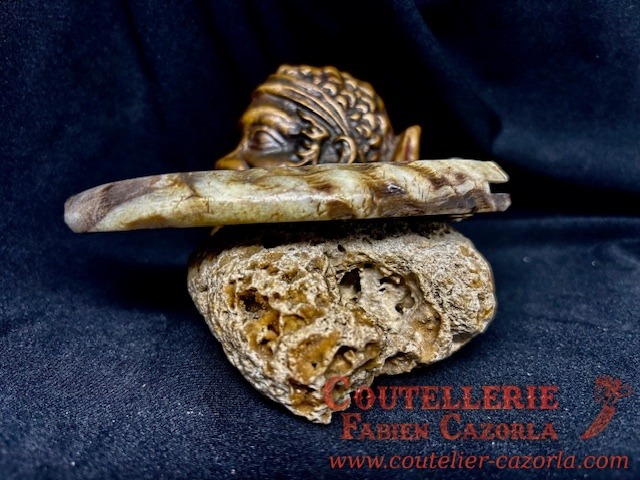 Couteau Corse traditionnel de berger Curnicciolu Fabianu 09102537 – Image 4