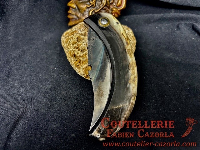 Couteau Corse traditionnel de berger Curnicciolu Fabianu 09102537 – Image 5