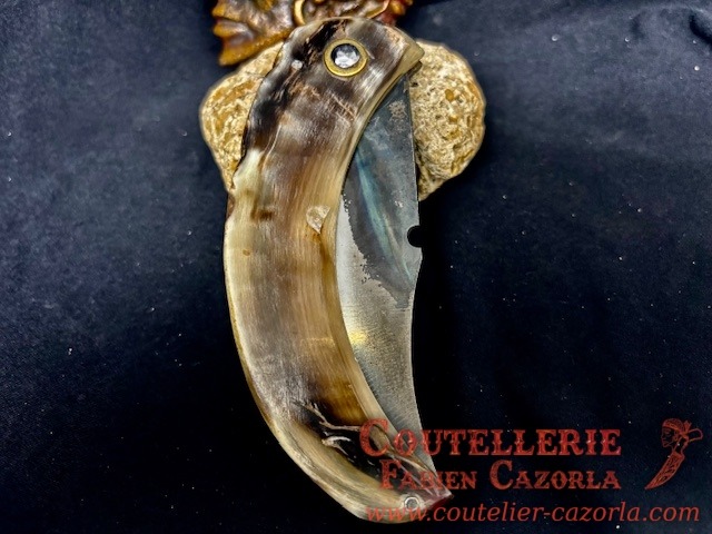 Couteau Corse traditionnel de berger Curnicciolu Fabianu 09102537 – Image 6