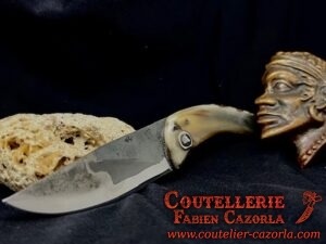 Couteau Corse traditionnel de berger Curnicciolu Fabianu 03052502