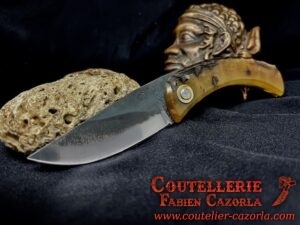 Couteau Corse traditionnel de berger Modèle Fabianu de poche 22052505
