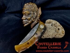 Couteau Corse traditionnel de berger Modèle Fabianu de poche 22052505 – Image 6