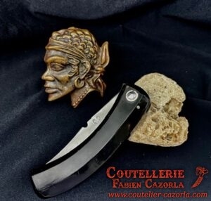 Couteau Corse Cazorla Labellisé Carbone Cuivre 23052502 – Image 6
