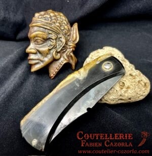 Couteau Corse traditionnel de berger Curnicciolu Fabianu 05062501 – Image 6
