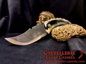 Couteau Corse traditionnel de berger Curnicciolu Fabianu 07072502