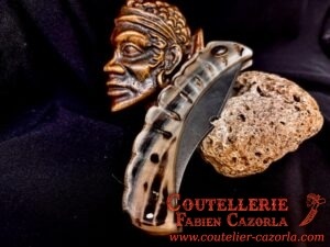 Couteau Corse traditionnel de berger Curnicciolu Fabianu 07072502 – Image 5