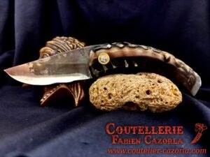 Couteau Corse traditionnel de berger Curnicciolu Fabianu 07072503 – Image 2