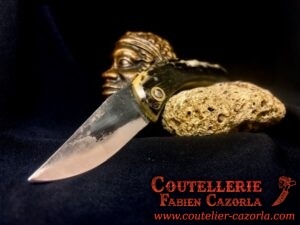 Couteau Corse traditionnel de berger Modèle Fabianu de poche 21072506