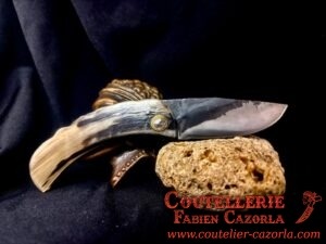 Couteau Corse traditionnel de berger Modèle Fabianu de poche 16082501 – Image 3