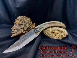 Couteau Corse traditionnel de berger Curnicciolu Fabianu 28032506