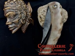 Couteau Corse Cazorla Labellisé Carbone  01042512 – Image 6