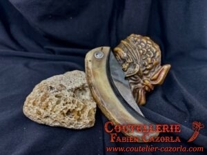 Couteau Corse traditionnel de berger Modèle Fabianu de poche 13122417 – Image 5
