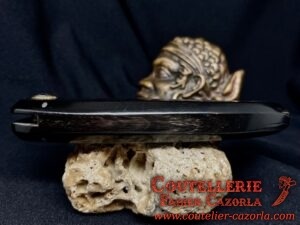 Couteau Corse traditionnel de berger Modèle Cazorla avec Lame Damas Nickel 13112419 – Image 4