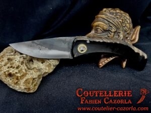 Couteau Corse traditionnel de berger Modèle Fabianu de poche 22052504 – Image 2