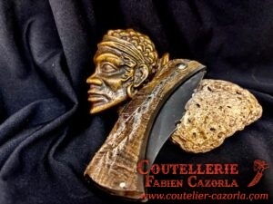 Couteau de berger Corse traditionnel Curnicciolu  Labellisé 07072508 – Image 5